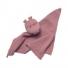 Doudou 100% coton Baby Hippo - Chic Mic