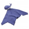 Knitted cuddle cloth Baby Whale - Chic Mic