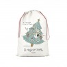 Sac hotte ou de rangement en coton XXL - Ho ho ho (la magie de Noël)