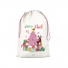 Storage bag in cotton - Joyeux Noël