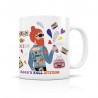 Mug céramique 350ml - Coeur de rockeur (rockeur)