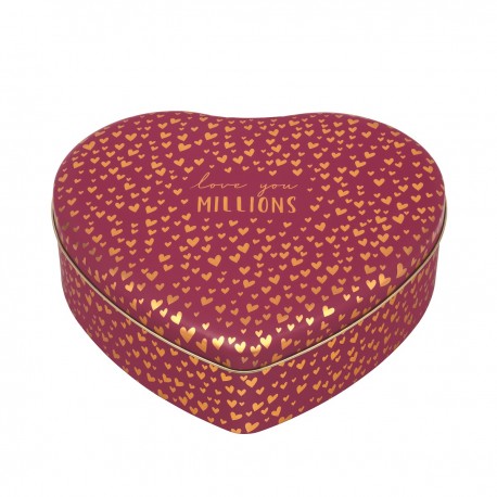 Little Gestures heart tin box extra large - Sara Miller London