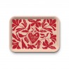 Plateau rectangulaire kraft L (mat) - Le bonheur se partage