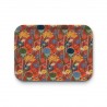 Tray recycled kraft (42x30 cm) - Fleurs des champs