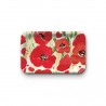 Plateau rectangulaire kraft (28x18 cm) - Coquelicot*