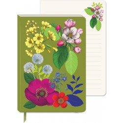 Carnet de notes couverture souple - Vintage Floral (Floral)