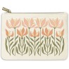 Trousse brodée MM - Flower Market (Lily)