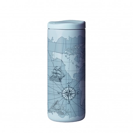 Slide Cup isothermal 350 ml Antique map - Chic Mic