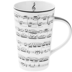 Coffret mug géant (600 ml) en porcelaine - Making Music