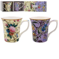 Coffret 2 mugs en porcelaine - William Kilburn