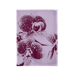 Torchon en coton biologique 50x70 cm - Orchid