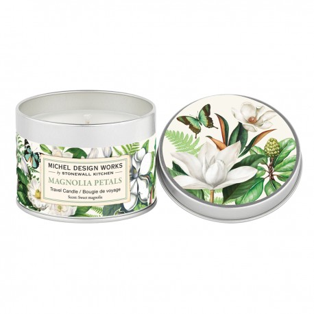 Large travel Candle - Magnolia Petals