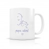 Mug ceramic 350ml - Nous (Papa adoré)