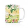 Mug ceramic 350ml - Vacances retro (dolce vita)