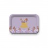 Plateau rectangulaire kraft (28x18 cm) - Bouquet d'amour