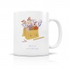 Mug ceramic 350ml - Bouquet d'amour (merci cartable)