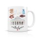 PER - Mug céramique 350ml - Vichy