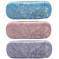 display of 12 glasses cases Almond Blossom