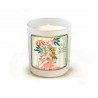 Bougie parfumée 220gr en verre blanc - Dolce vita