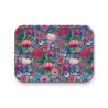 Plateau rectangulaire kraft (42x30 cm) - Floral folk *