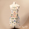 Apron 100% organic cotton (GOTS) - Seul mon chat peut me juger