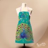 Apron 100% organic cotton (GOTS) - Paon-paon-pidou