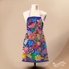 Apron 100% organic cotton (GOTS) - Forêt florale