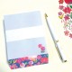 Notepad - Floral folk