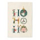 Towel 100% organic cotton - Ho ho ho