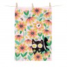 Towel 100% organic cotton (GOTS) - Retro love