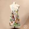 Tablier 100% coton ajustable - Bunny Meadow*