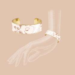 Bracelet manchette 20mm - Fleurever