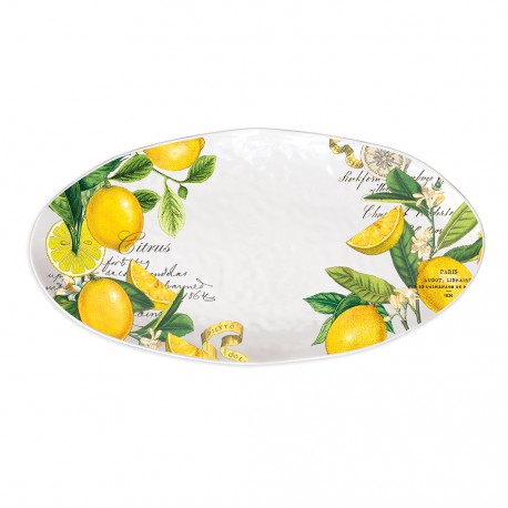 Oval platter - Lemon Basil
