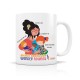 Mug ceramic 350ml - Merci wonder nounou