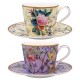 Lot de 2 coffrets 1 tasse et soucoupe en porcelaine - W.Kilburn