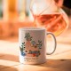 Mug céramique 350ml - Slow life (chat-pitre)