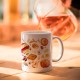 Mug ceramic 350ml - Automne