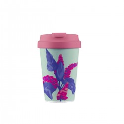 Mug de voyage 350ml (en P.L.A) Hyacinth - Bioloco Plant Easy Cup