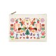 Trousse rectangulaire PM (20x13 cm) - Noël Funky