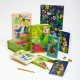 Foldover notepads prepack - Vintage Floral