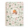 Carnet de notes A5 à spirale - Belle nuit de Noël (recettes)
