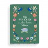 Carnet de notes A5 couverture souple - Le bonheur est partout*