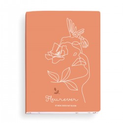 Carnet de notes A5 couverture souple - Fleurever