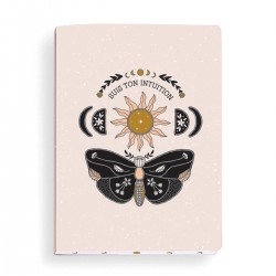 Carnet de notes A5 couverture souple - Suis ton intuition