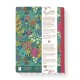 Soft cover journal - Jardin de cottage