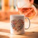 Mug ceramic 350ml - Le bonheur est partout