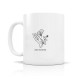 Mug céramique 350ml - Fleurever 