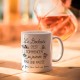 Mug céramique 350ml - Le bonheur c'est de commerncer sa journée....