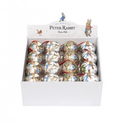 Baubles (display 4 ass) - Peter Rabbit Xmas