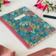 Soft cover journal - Jardin de cottage